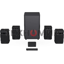 Саундбар Hisense HT SATURN 4.1.2 720Вт+240Вт черный