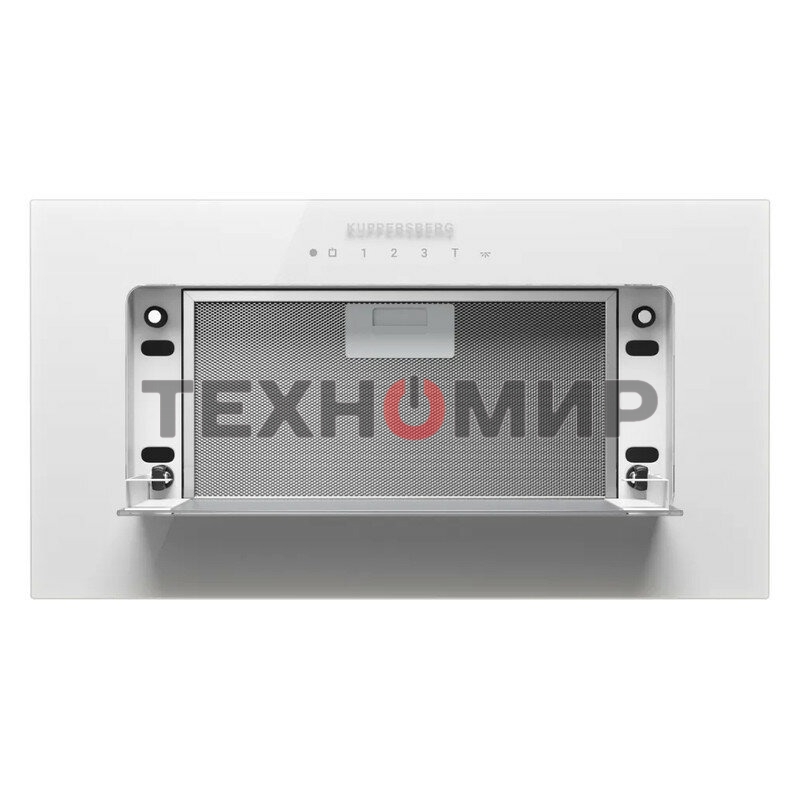 Вытяжка встраиваемая Kuppersberg Innova V 60 белый, 52.6 см, 1300 куб. м/ч, 46 дБ