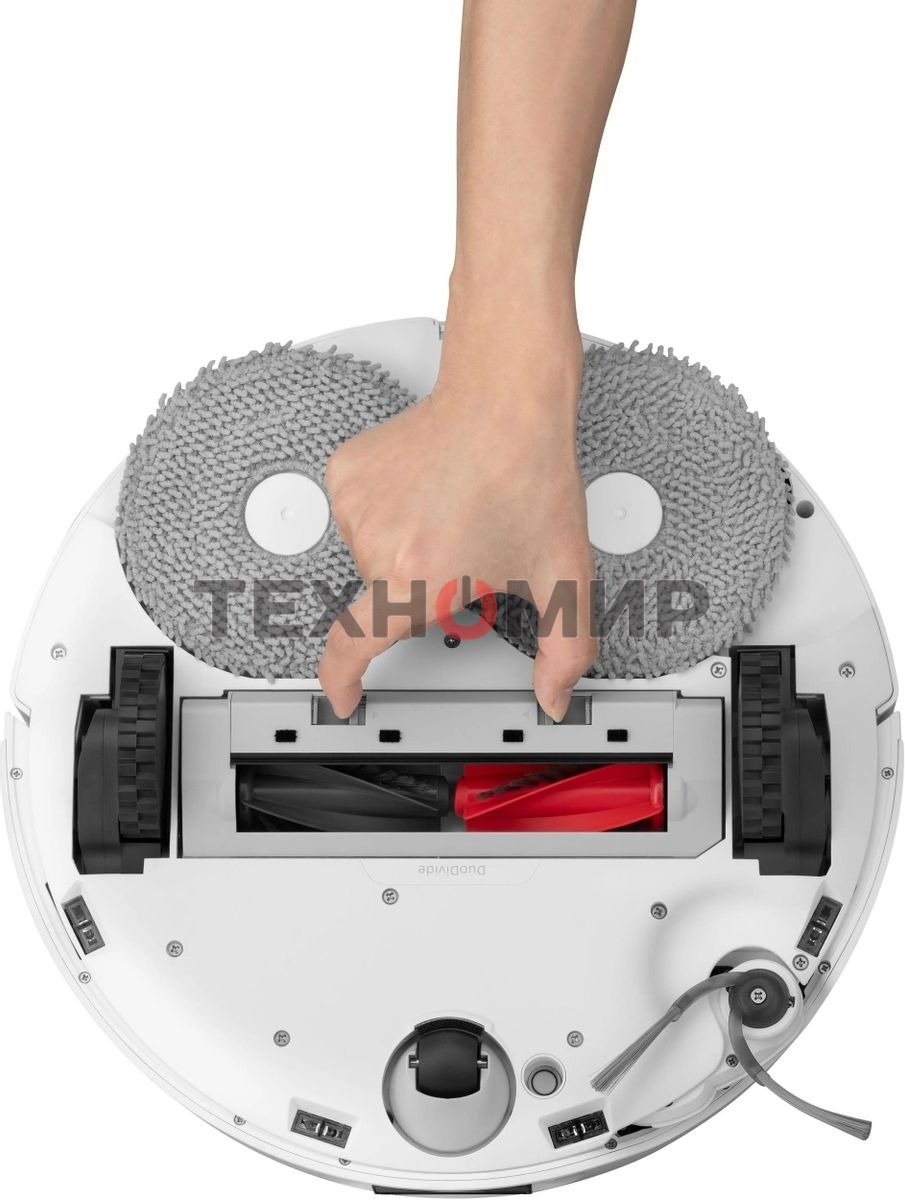 Пылесос-робот Roborock Qrevo Edge белый