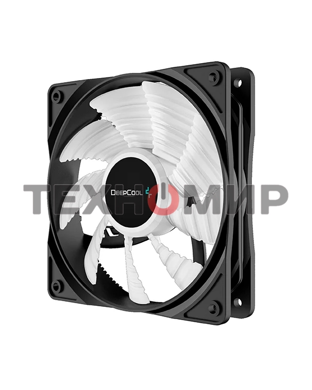 Вентилятор для корпуса DEEPCOOL RF120B черный, 120 мм, 1300 об/мин, 21.9 дБ, 3 pin
