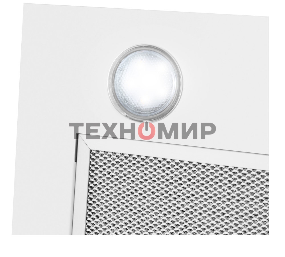 Вытяжка встраиваемая Maunfeld Crosby Singl 60 белый, 60 см, 850 куб. м/ч, 48 дБ