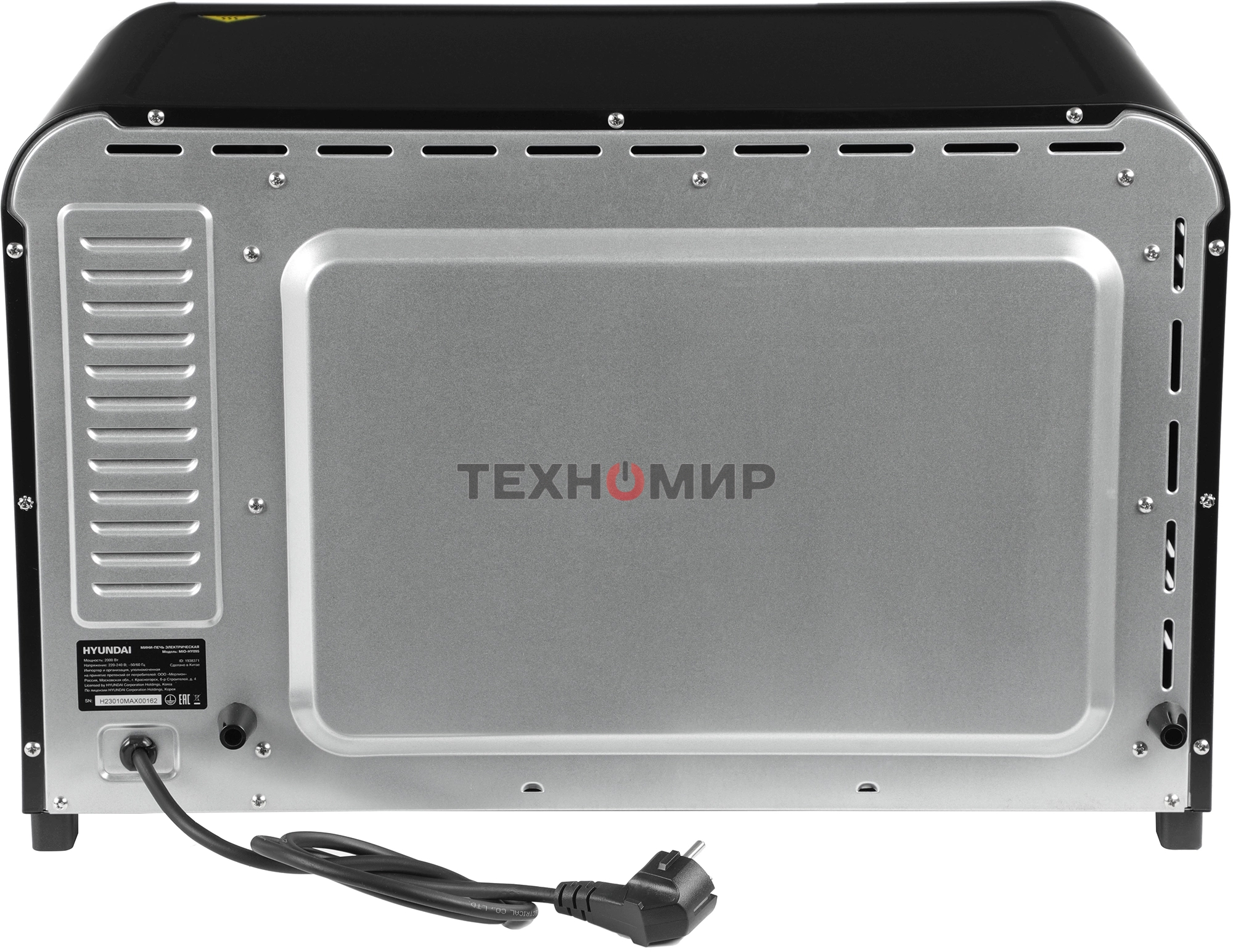 Мини-печь Hyundai MIO-HY095 45л. 2000Вт черный