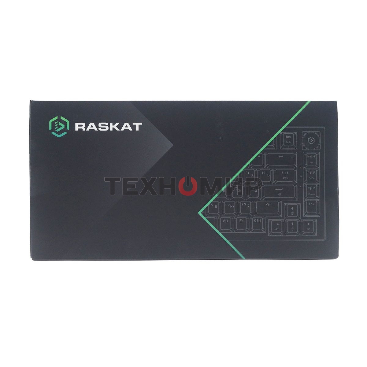 Клавиатура Raskat KM006 проводная, USB Type-A, чёрный/серый