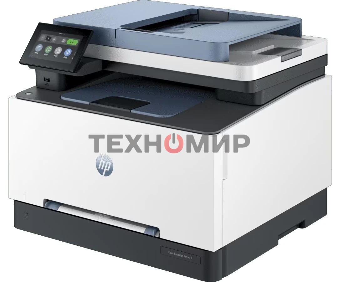 МФУ лазерное HP Color LaserJet Pro MFP 3303fdn, A4, цветной, печ. до 25 стр/мин., скан. до 19/8 стр/мин., 600х600 dpi (печ.), 1200x1200 dpi (скан.), USB, Ethernet (RJ-45)
