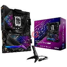 Материнская плата ASRock Z890 Riptide WiFi, LGA 1851, Intel Z890, 4xDDR5, 4xSATA, 5xM.2, 1xPCIe 5.0 x16, 1xPCIe 4.0 x16, 1xPCIe x1, 2xUSB-C Thunderbolt 4, 4xUSB-A 3.2 Gen 1, 1xUSB-A 3.2 Gen 2, 1xHDMI, 1x2.5Gb LAN, 4x3.5 мм, 7.1, ATX