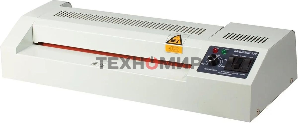 Ламинатор Гелеос FGK 320, А3, 2х250 (пленка 60-250мкм), 600 мм/мин, 4 вала, реверс, хол. ламин., регул. темп., металл. корпус, мах толщина 2мм