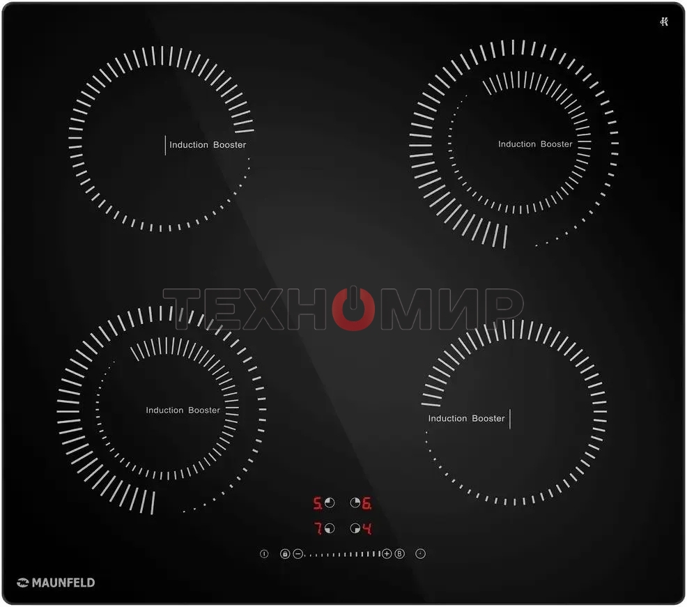 Индукционная варочная панель Maunfeld CVI594STBKC черный
