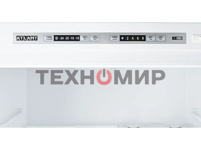 Холодильник Atlant XM 6624-109 белый двухкамерный 228/119л морозилка снизу