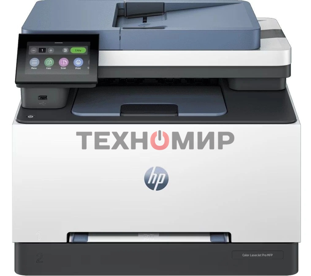 МФУ лазерное HP Color LaserJet Pro MFP 3303fdn, A4, цветной, печ. до 25 стр/мин., скан. до 19/8 стр/мин., 600х600 dpi (печ.), 1200x1200 dpi (скан.), USB, Ethernet (RJ-45)