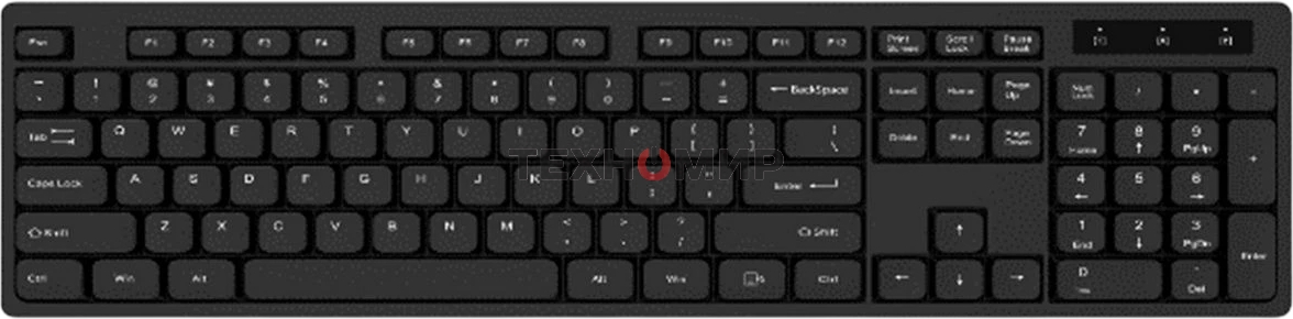 Клавиатура Raskat K005 проводная, USB Type-A, чёрный