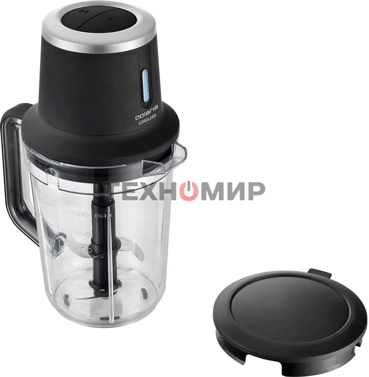 Блендер стационарный Polaris PTB 0435 CordLess 400 Вт, черный