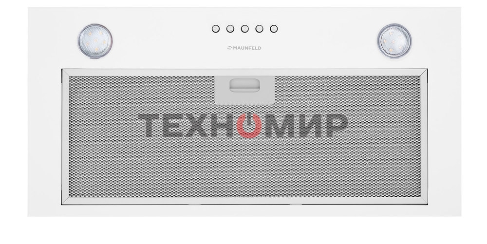 Вытяжка встраиваемая Maunfeld Crosby Singl 60 белый, 60 см, 850 куб. м/ч, 48 дБ
