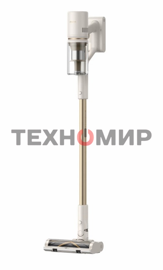 Пылесос вертикальный Dreame U20 бежевый, питание от аккумулятора, 120 Вт, уборка сухая, пылесборник 0.5 л, работа от АКБ max 60 мин