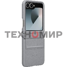 Чехол (клип-кейс) Samsung для Samsung Galaxy Z Flip6 Kindsuit Case Flip 6 (F741) серый (EF-VF741PJEGRU)