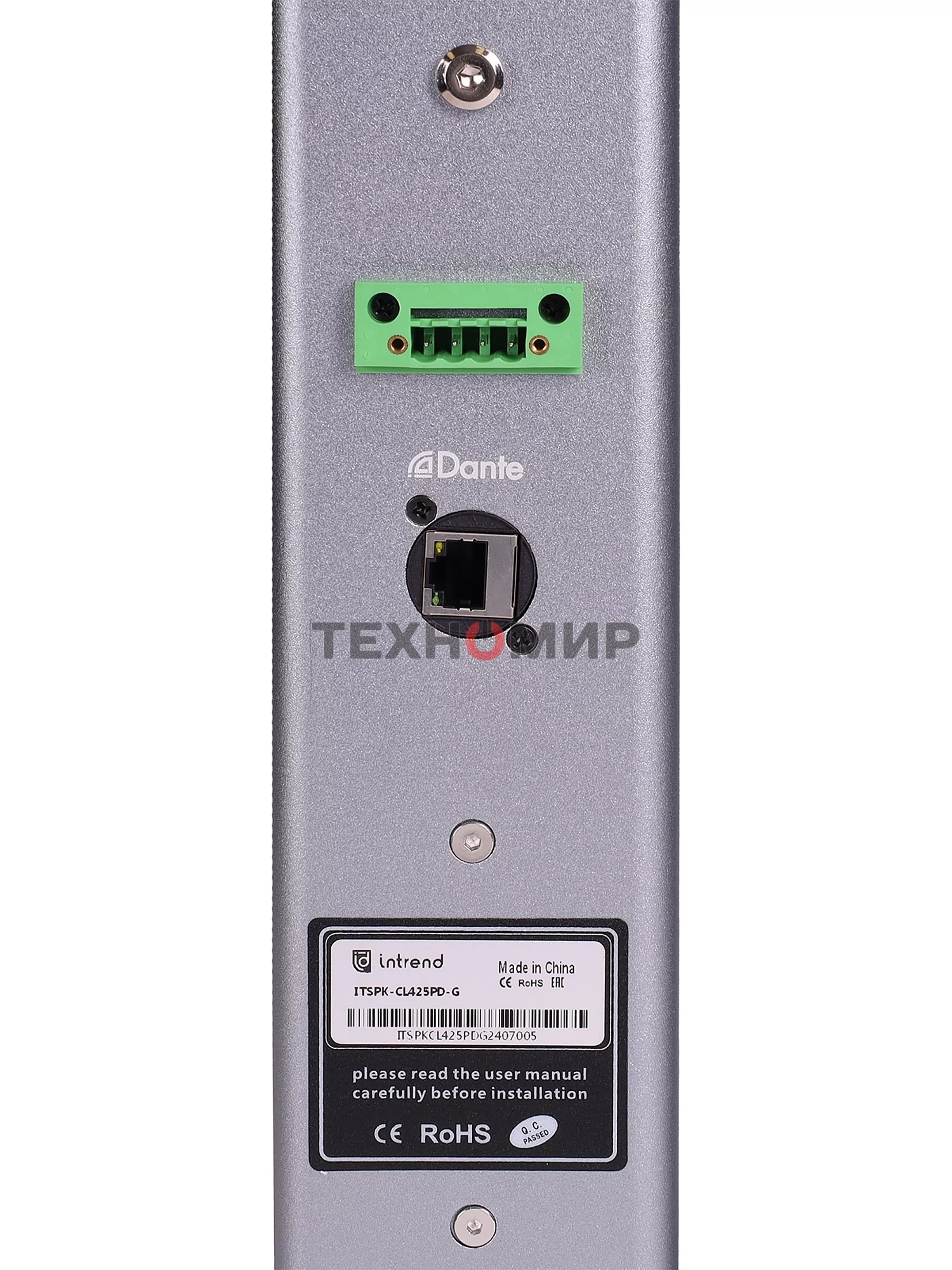 Звуковая колонна Intrend ITSPK-CL425PD-G активная 4x2,5