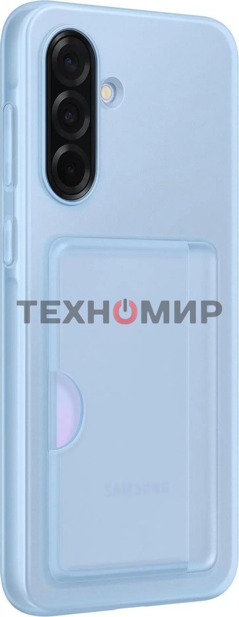 Чехол (клип-кейс) для Samsung Galaxy A36 Card Slot Case A36 голубой (EF-OA366TLEGRU)