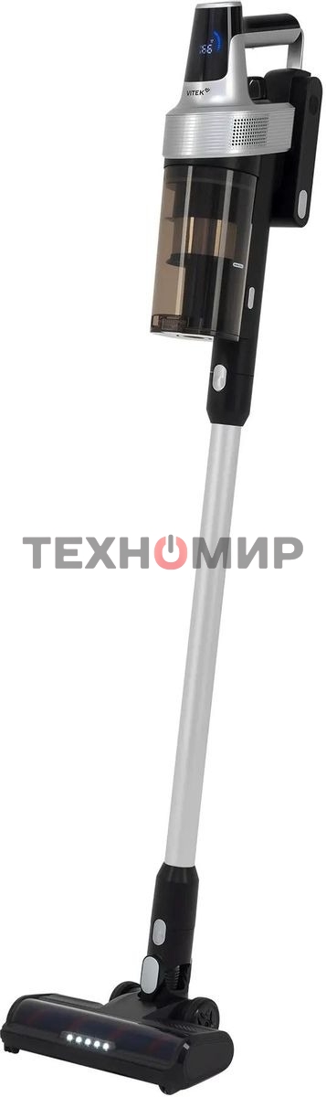 Пылесос Vitek VT-CLS01LIGHT 450Вт темно-серый/серебристый