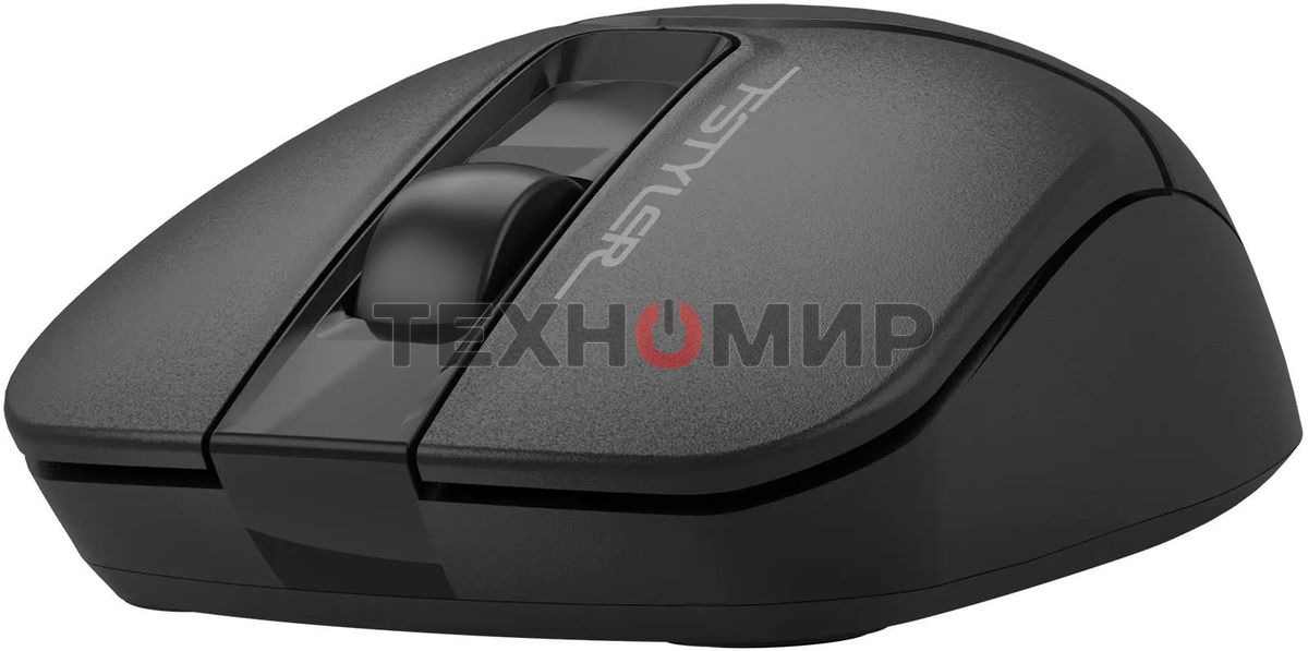 Мышь беспроводная A4Tech Fstyler FG12S черный, 1200 dpi, радиоканал, USB, кнопки - 3