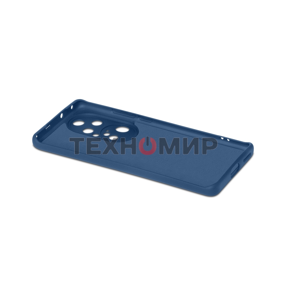 Чехол (клип-кейс) DF hwOriginal-26, для Huawei P50 Pro, синий hworiginal-26 (blue)