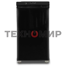Холодильник Саратов-452 (КШ-122/15) черный однокамерный 99/15л морозилка сверху