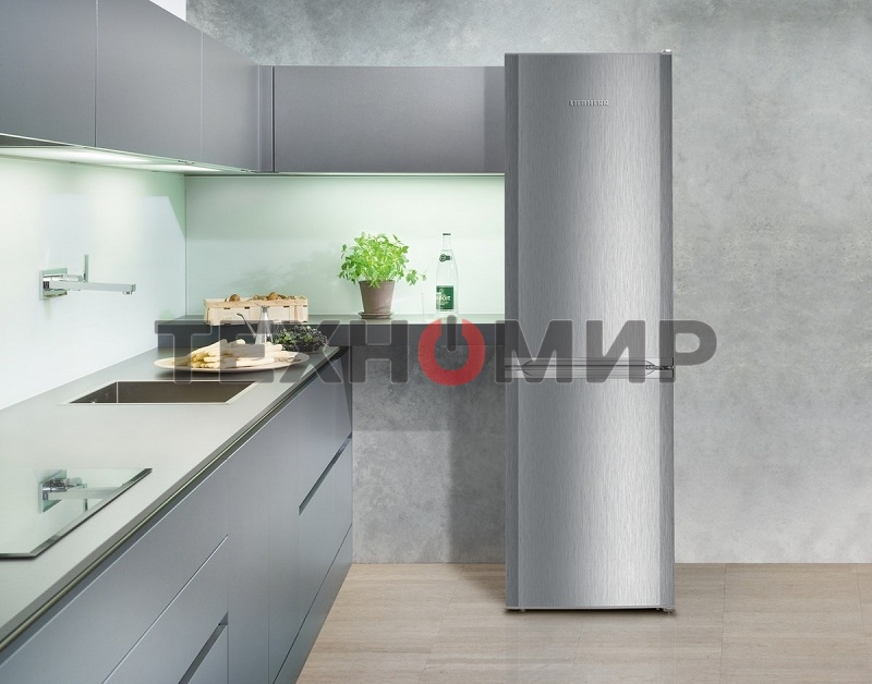 Холодильник Liebherr CUELE 3331-26 001 серебристый двухкамерный 212/84л морозилка снизу
