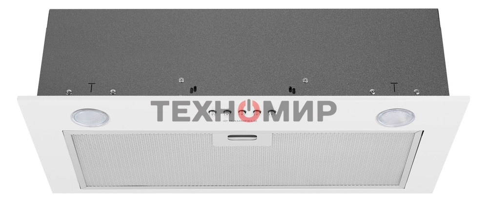 Вытяжка встраиваемая Maunfeld Crosby Singl 60 белый, 60 см, 850 куб. м/ч, 48 дБ