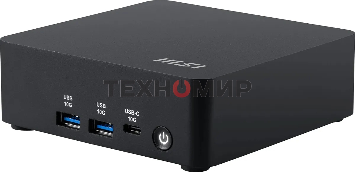 Мини ПК MSI Cubi NUC AI 1UMG-061BRU Core Ultra 5 125H (1.2) Arc graphics без ОС 2x2.5GbitEth WiFi BT 120W черный (936-B20911-061)