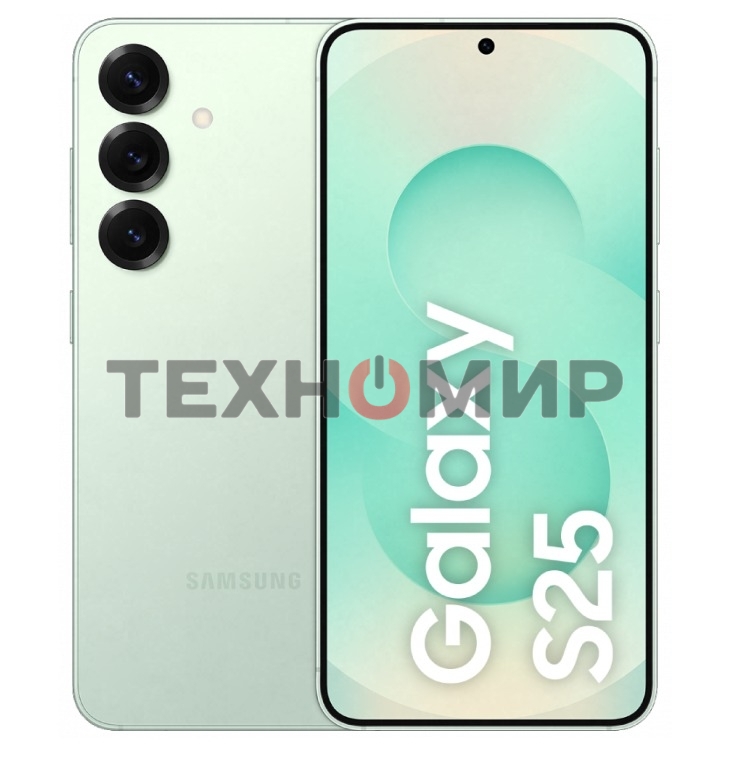 Смартфон Samsung Galaxy S25 SM-S931B 12/512Gb мятный