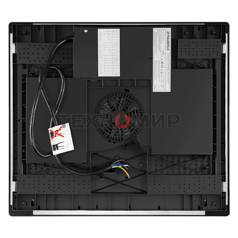 Индукционная варочная панель Maunfeld AVI594BK 7200 Вт, черный