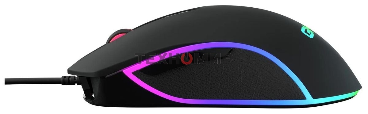 Мышь проводная GMNG 730GM черный, 12000 dpi, USB, кнопки - 7