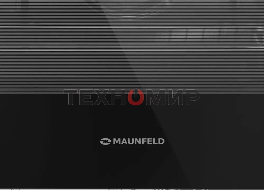 Шкаф духовой электрический Maunfeld AEOD60103G1, 60л, дверца с 3 стеклами, графит