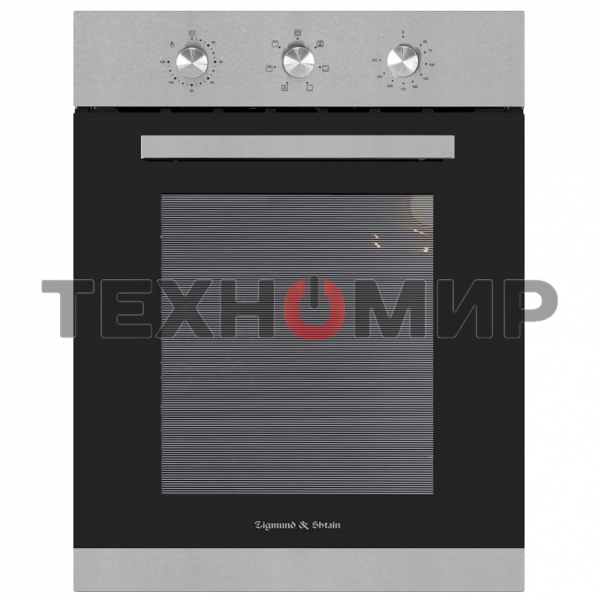 Духовой шкаф электрический Zigmund & Shtain E 172 S нержавеющая сталь