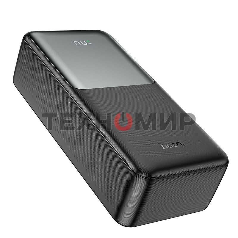 Портативный аккумулятор Hoco J136B, 30000мА·ч, QC/PD, 3A, с дисплеем, черный