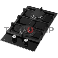 Газовая варочная панель Weissgauff HGG 320 BGL черный