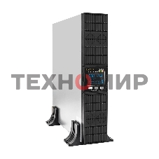Источник бесперебойного питания On-line ExeGate PowerExpert ULS-2000.LCD.AVR.1SH.2C13.USB.RS232.SNMP.2U 2000VA/2000W, On-Line, PF=1, LCD, 1*Schuko+2*C13, RS232, USB, SNMP-slot, Rackmount 2U/Tower, металлический корпус, черный