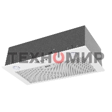 Вытяжка встраиваемая Maunfeld Crosby Singl 60 белый, 60 см, 850 куб. м/ч, 48 дБ