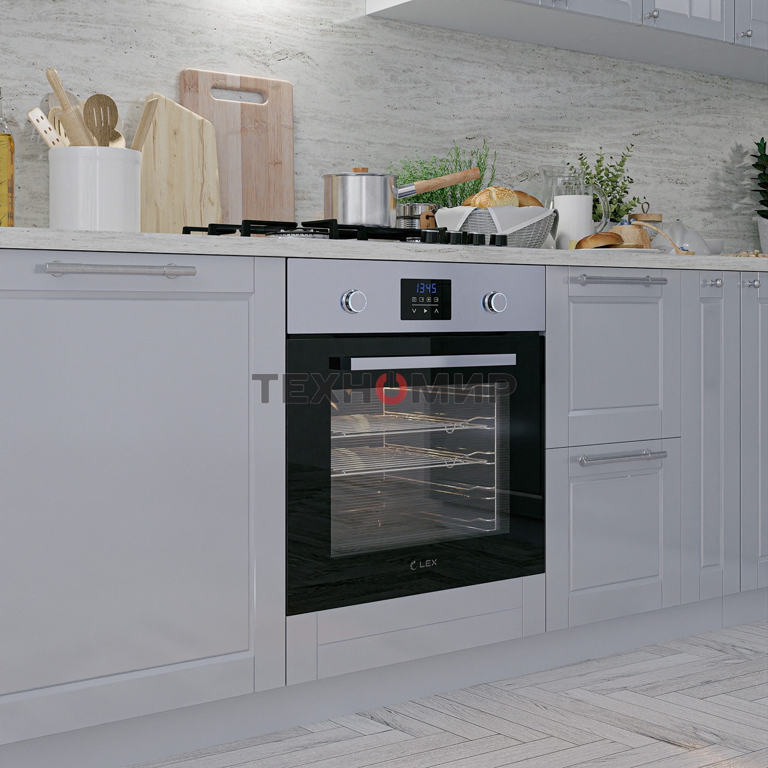Духовой шкаф встраиваемый LEX EDP 093 IX NEW нержавеющая сталь