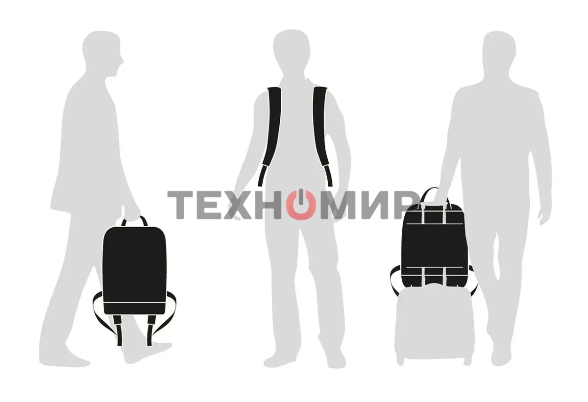 Рюкзак для ноутбука Moleskine CLASSIC (ET86UBKB20) 32x42x11 см эко-кожа синий сапфир