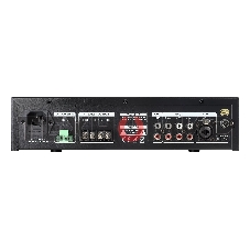 Микшер-усилитель Intrend ITMXAMP-120MT MP3, FM тюнер, USB, Bluetooth, 2хMic/3хLine входы, 1хLine выход,120 Вт, 4/8Ом/100V, IR-пульт в комплекте