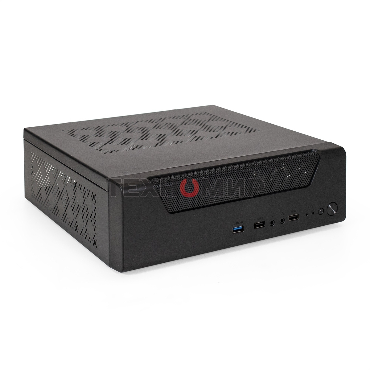 Компьютерный корпус Desktop ExeGate FL-102-TPS300 (mini-ITX, БП TPS300 с вент. 8см, 2*USB + 1*USB 3.0, аудио, черный)