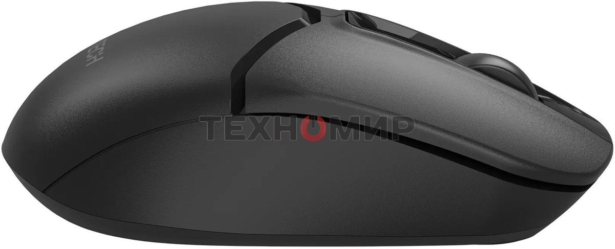 Мышь беспроводная A4Tech Fstyler FG12S черный, 1200 dpi, радиоканал, USB, кнопки - 3
