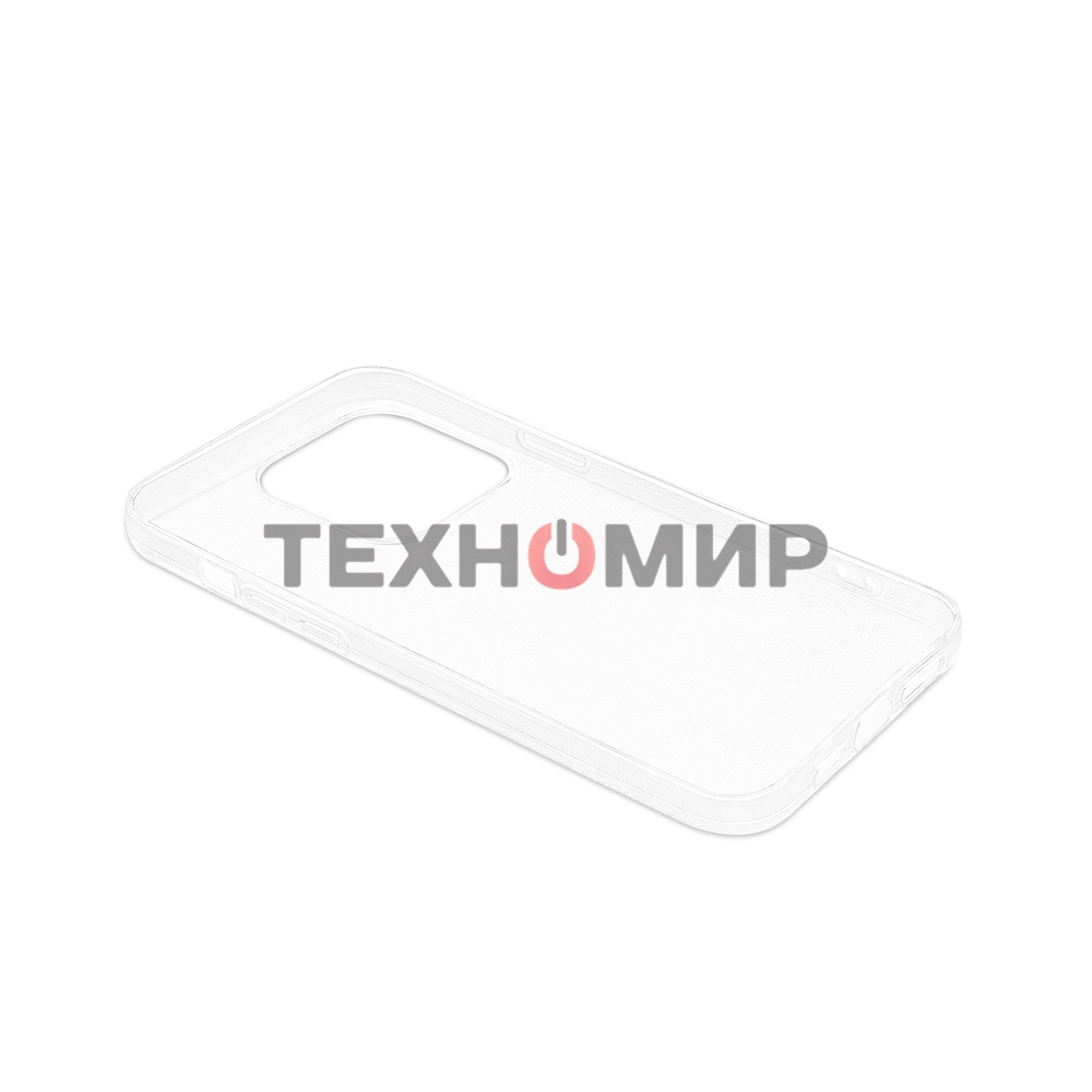 Чехол (клип-кейс) DF iCase-28, для Apple iPhone 14 Pro, прозрачный