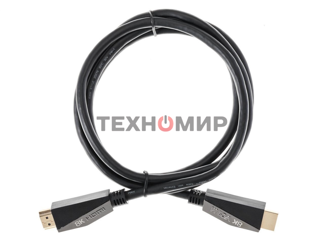 Кабель HDMI 19M/M,ver. 2.1, 8K@60 Hz 1.5m VCOM CG860-1.5M