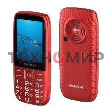 Мобильный телефон Maxvi B32 красный