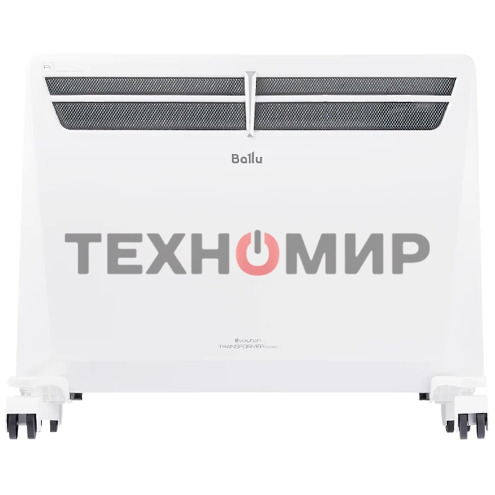 Конвектор электрический Ballu Evolution Digital Inverter BEC/EVI4-1500 белый, 1500 Вт, 20 м2, дисплей, WiFi