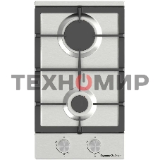 Газовая варочная панель Zigmund & Shtain G 14.3 S независимая, нержавеющая сталь