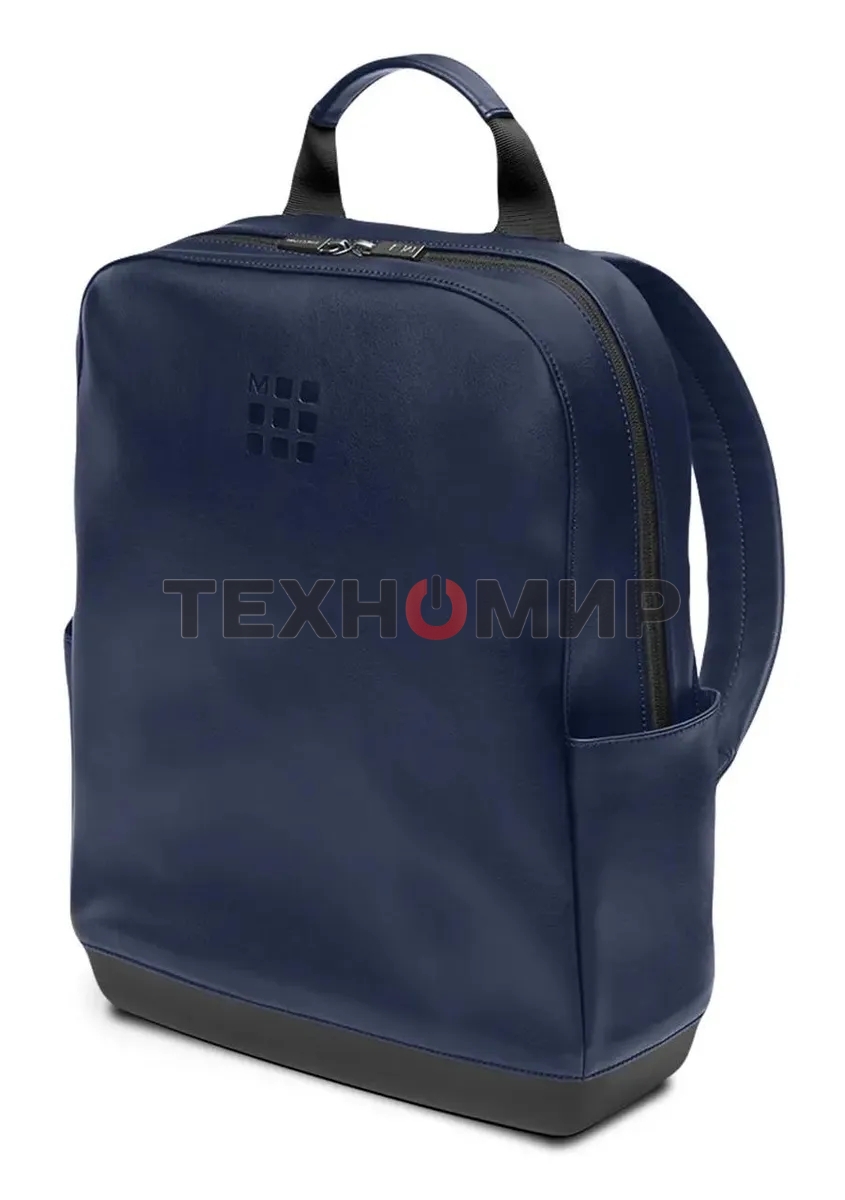 Рюкзак для ноутбука Moleskine CLASSIC (ET86UBKB20) 32x42x11 см эко-кожа синий сапфир