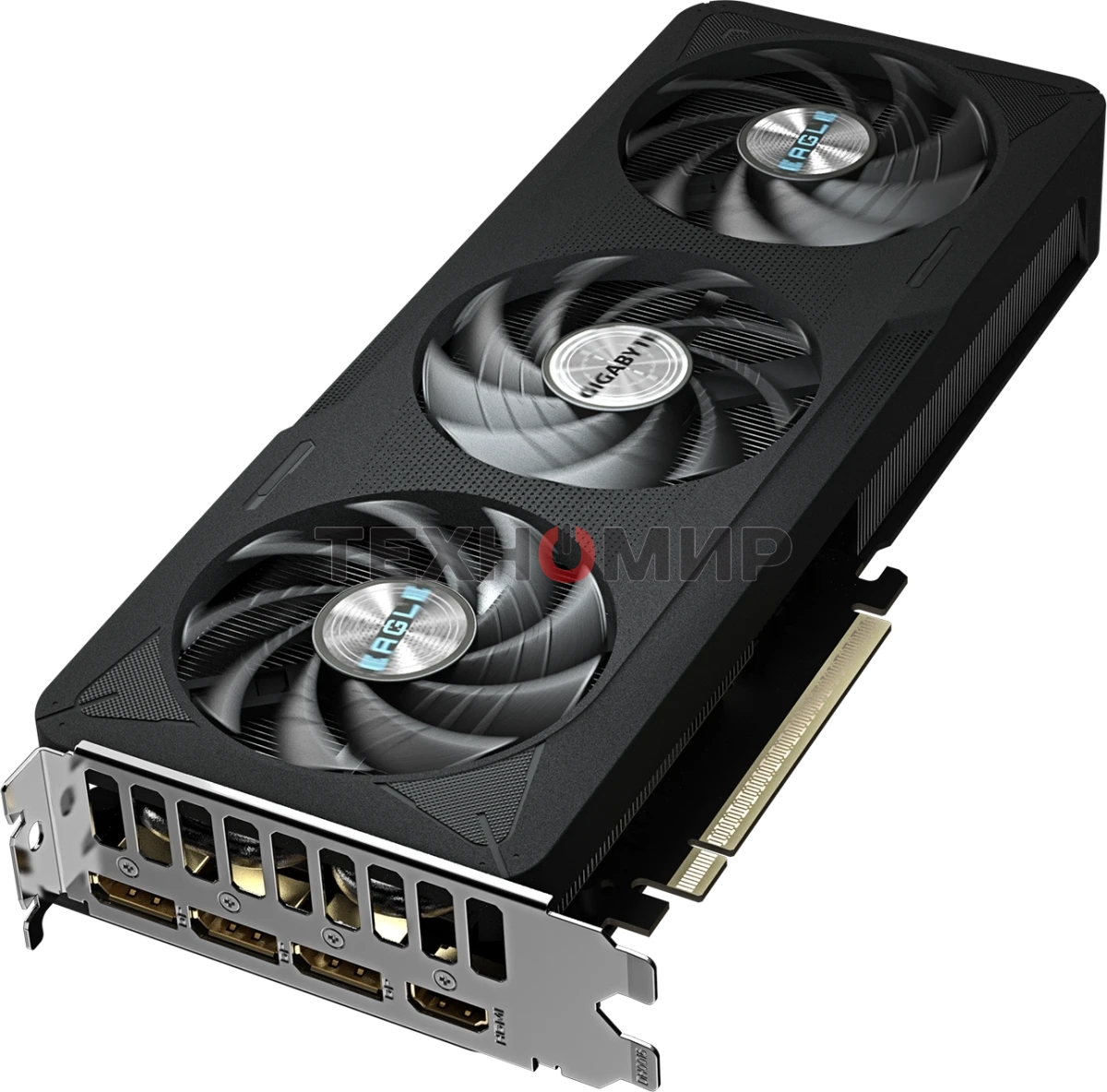 Видеокарта Gigabyte GeForce RTX 5060Ti Eagle Max OC, NVIDIA RTX 5060 Ti, 16G GDDR7, 128 бит, PCI-e 5.0, 1xHDMI, 3xDP, 2617 МГц