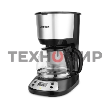 Кофеварка капельная Blackton Bt CM1116 черный/серебристый, исп. кофе - молотый, 1.25 л, 750 Вт.