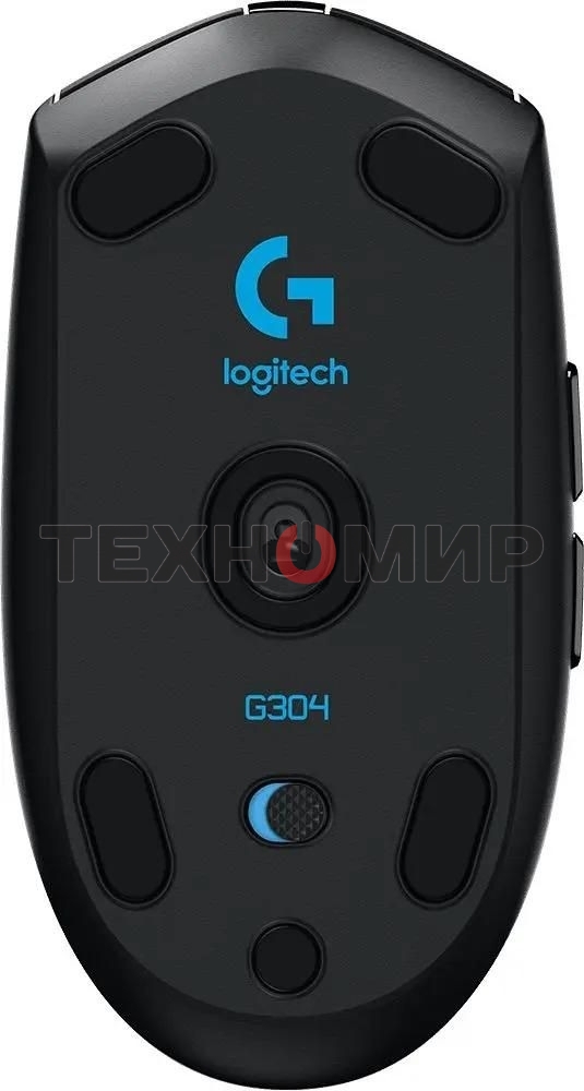 Мышь беспроводная Logitech G304 Lightspeed черный, 12000 dpi, радиоканал, USB, кнопки - 6